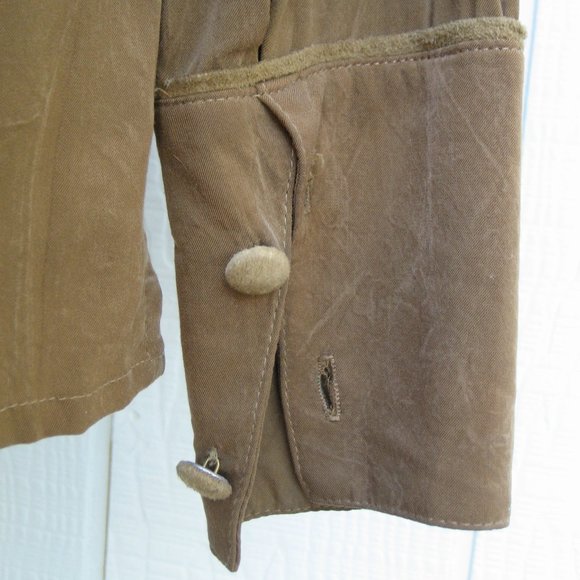 Marcello Soltan vintage olive blouse - Picture 7 of 9